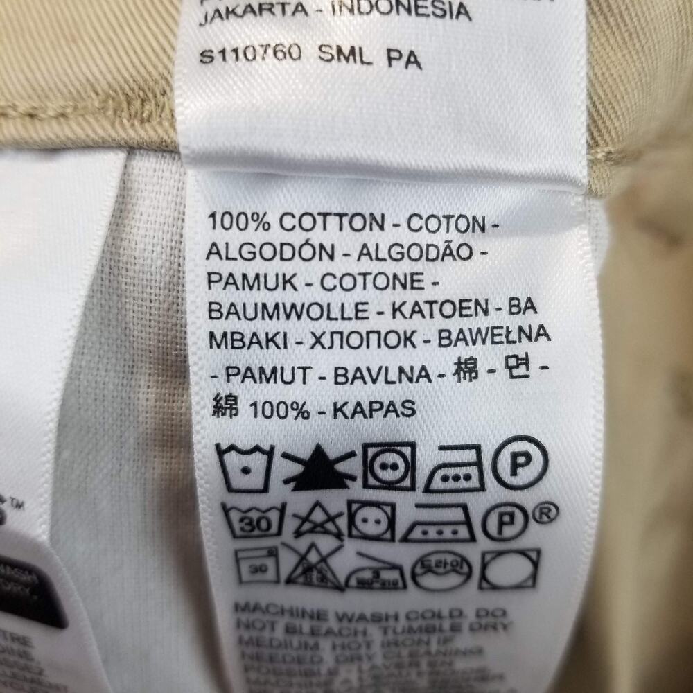 Levi's 94 Baggy Cargo Pants Women's 30x30 Loose Adjustable Hem Utility NWT Tan - Picture 9 of 14
